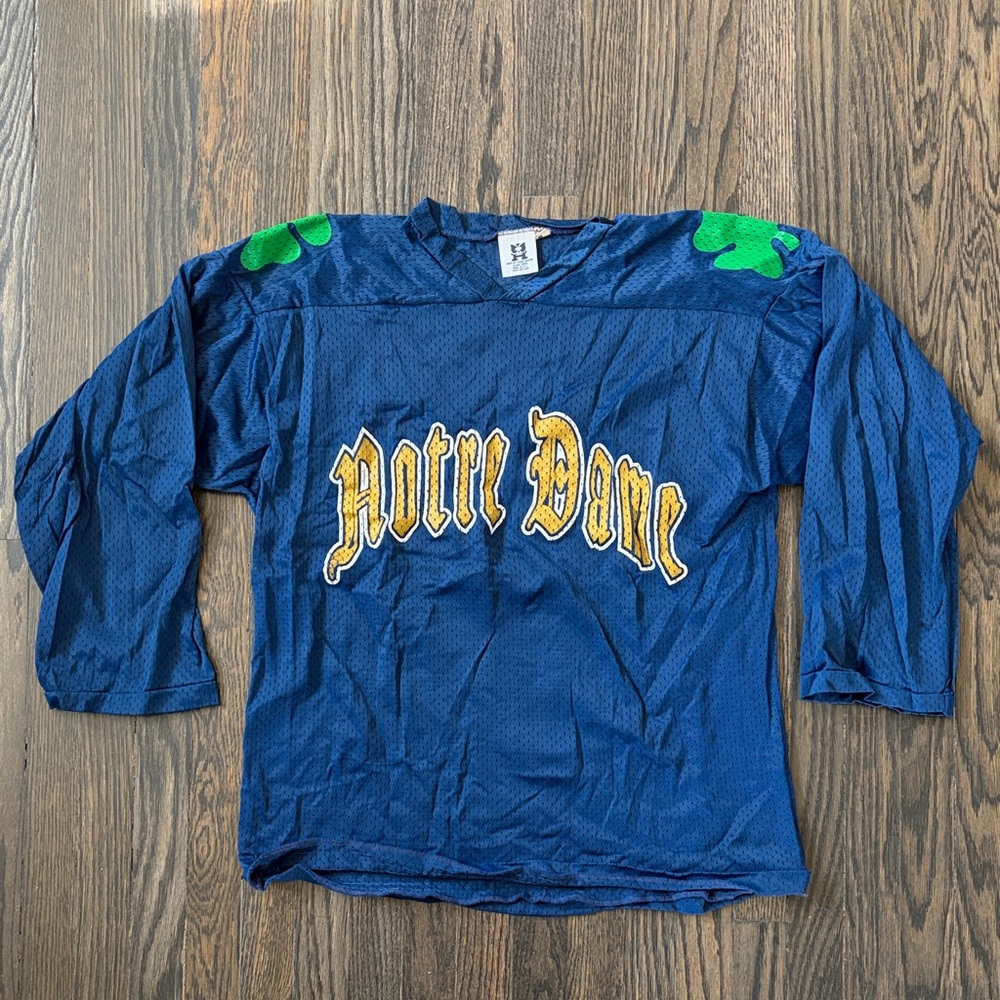 Vintage Notre Dame Mesh Practice Jersey
